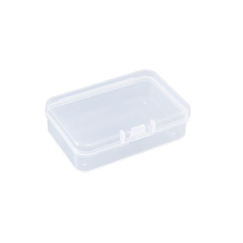 7.5Cm Transparent Plastic Long Square Box, Earplug Box, Jewelry Storage Box, Spare Parts Box, Jewelry Beaded Box, Fishing Gear Box.