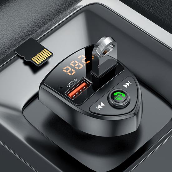 

C8 Надежный автомобильный MP3-плеер Многофункциональный с поддержкой двойной USB-зарядки TF-карты/U-диска