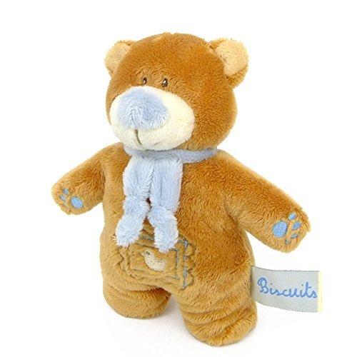 

toodo BI Bear Plush Toy, 18cm, Swiss Brand, Soft to the Touch (Blue)