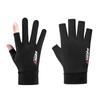Ice Silk Fingerless Sun Protection Gloves for Men & Women: Ideal for Summer Cycling, Fishing, and Driving