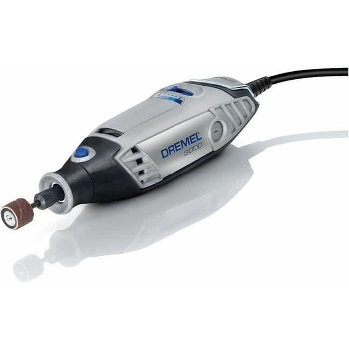 Outil rotatif multifonction dremel - filaire 3000/15 - 130w - 15 accessoires + sacoche - f0133000ja