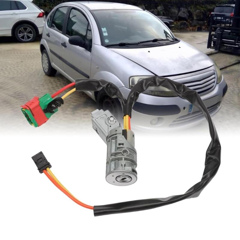 Advanced Car Metal High Sensitivity Ignition Lock Cylinder Starter Switch Quick Response for C2 4162AH 4162AG N0501413