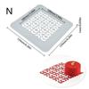 Antihaft Backform mit Druck Einfache Entformung Handwaschbar Manuelle Entformung DIY Dessert Dekoration