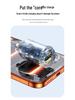 PISEN 30W Fast Car Charger for Apple & Android - One-to-Three USB Adapter