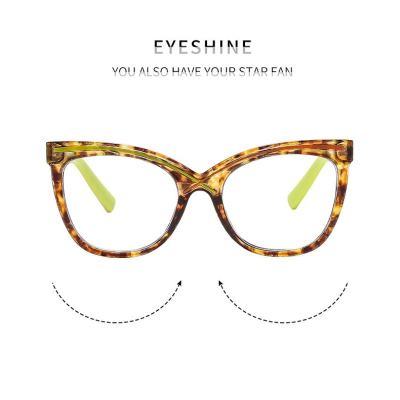 Women's Eyewear: Trendy Oversized Cat-eye Glasses