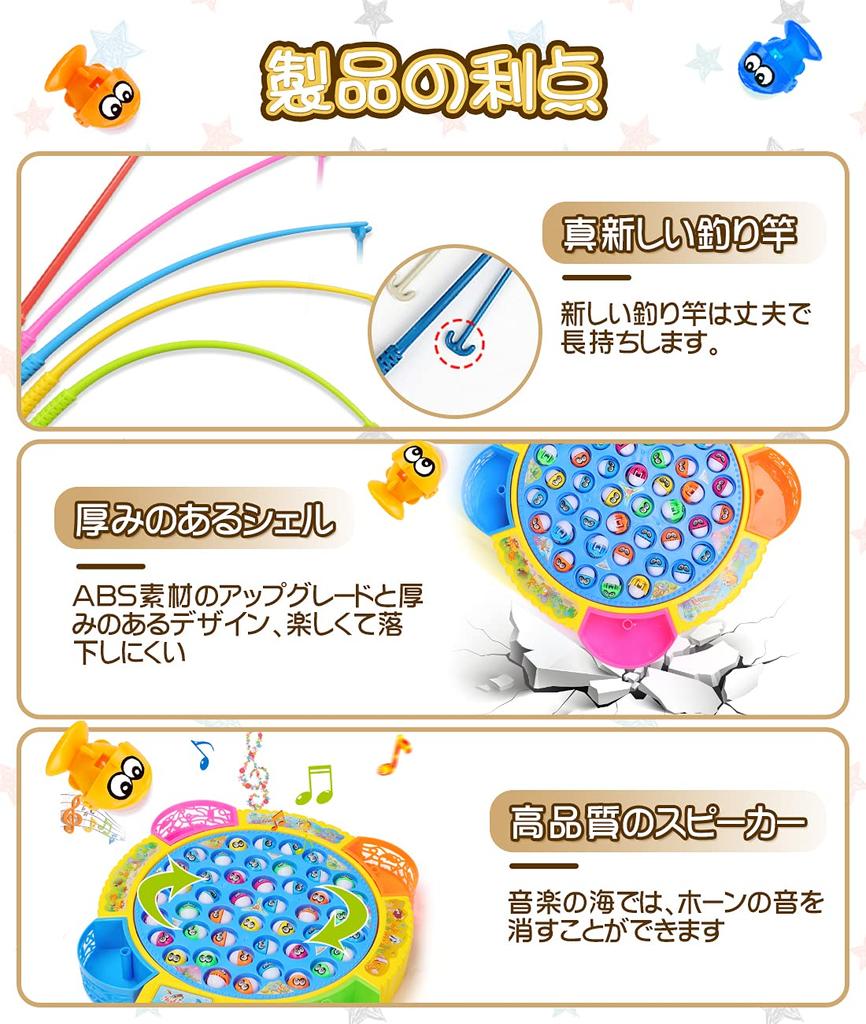 Absdefen Fishing Spinning Fishing Electric Electric Popular Toy for Birthday Kindergarten Entry Christmas Random Color Game, Fish, Toy, Toy, Fishing,