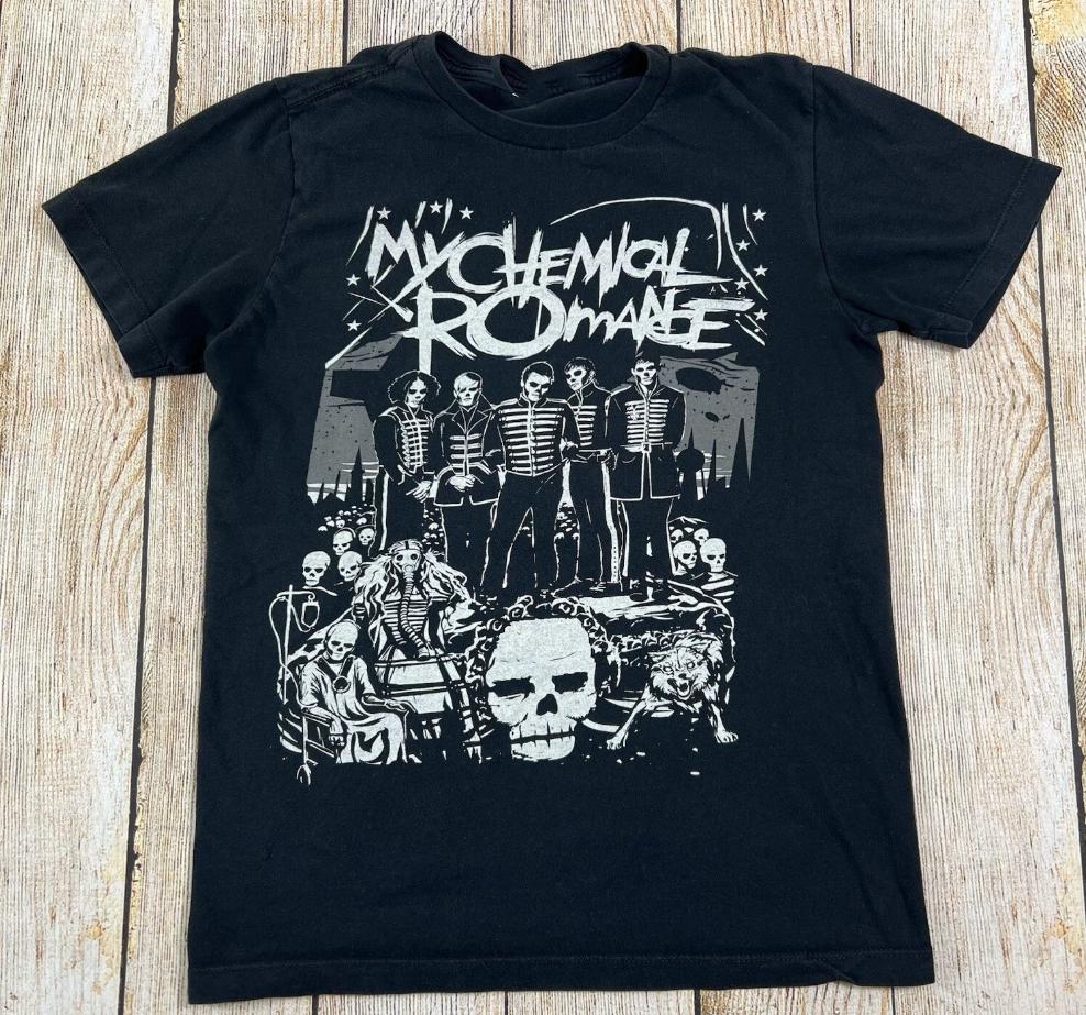 MCR My Chemical Romance The Black Parade Band T-shirt, size S-4XL