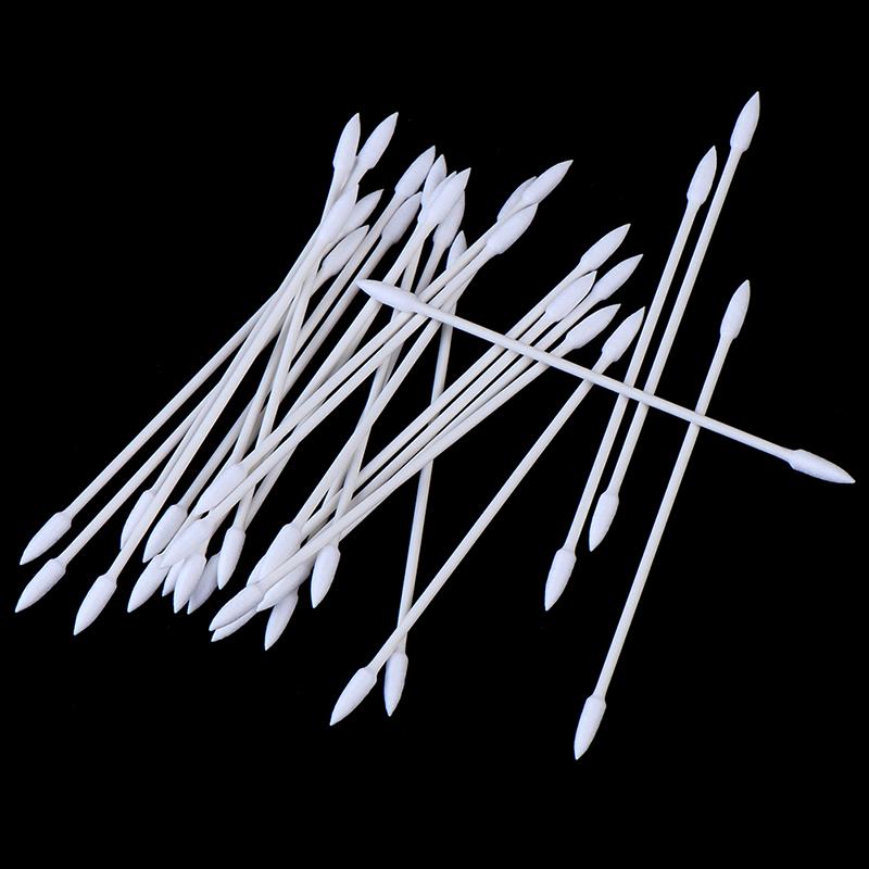 25 buc instrument de curățare stick de unică folosință din bumbac pentru portul de încărcare a căștilor