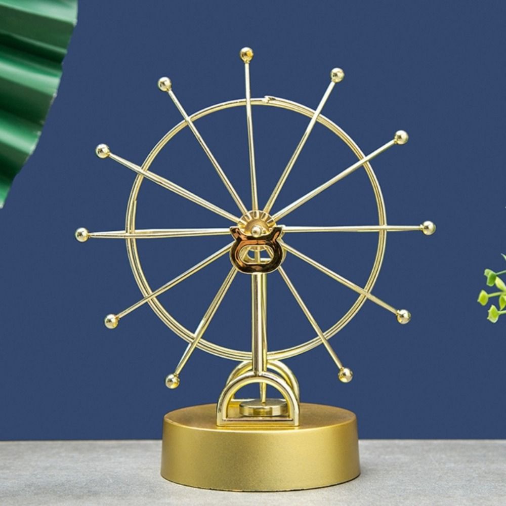 Easy To Use Rotation Bookcase Decoration Ferris Wheel Ornament Desk Ornaments Toy Perpetual Motion