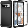 Carcasă de protecție Defender blindată hibridă rezistentă, pentru impact ridicat, rezistentă la șocuri, pentru Google Pixel 7 Pro 5G 6.7”