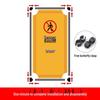 Fabric Barricade Covers for Safety: Workshop, Construction, Elevator Repair, and Mobile Warning Sign