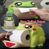 3D Printed Funny Roll Paper Dispenser Dust-proof Creative Paper Towel Box  Bathroom Accessories