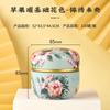 Mini Portable Storage Boxes Candle Cans Tea Box Containers Snacks Coffee Candy Small Sealed Jars Tin Packaging Teaware
