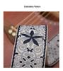 Thickened Embroidered Guitar Strap Set for Acoustic & Electric Bass