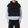 Fear of God Essentials Nylon Fleece Hoodie 'Light Heather Grey Jet Black' Men's 202SP244326F