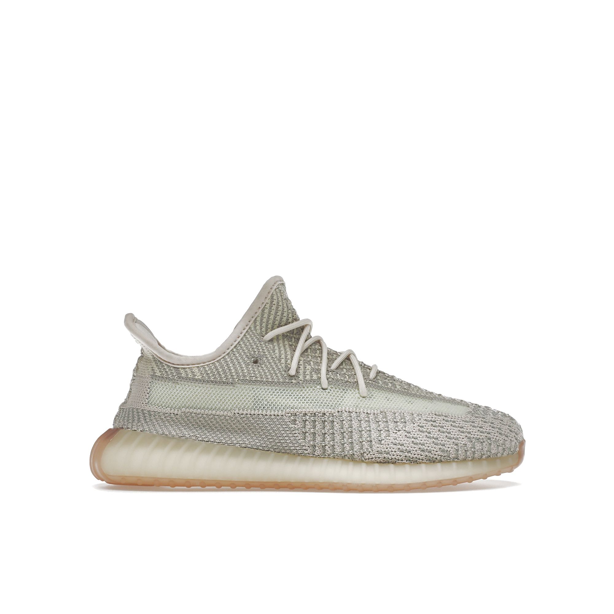 

adidas Yeezy Boost 350 V2 Kids Citrin Non-Reflective Детские кроссовки Светло-коричневые FW3052