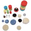 BHBL Polishing Wheel Buffing Car Beauty Waxing Car Polishing Pad Set Polishing Buffer Waxing Buffing Pad Gross Polish Polishing