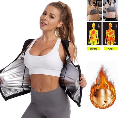 Damen-Sweatshirt-Oberteile mit Reißverschluss zum Abnehmen und Fettabbau, Yoga-Shapewear-Shorts, Damenbekleidung zum Abnehmen
