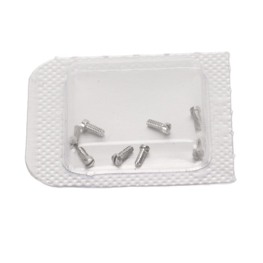 

8pcs 1.2 X 1.6 X 3.25mm Micro Watch Repair Screws Watch Repair Spare Parts Watch Maintenance 1.0*1.4*3.2