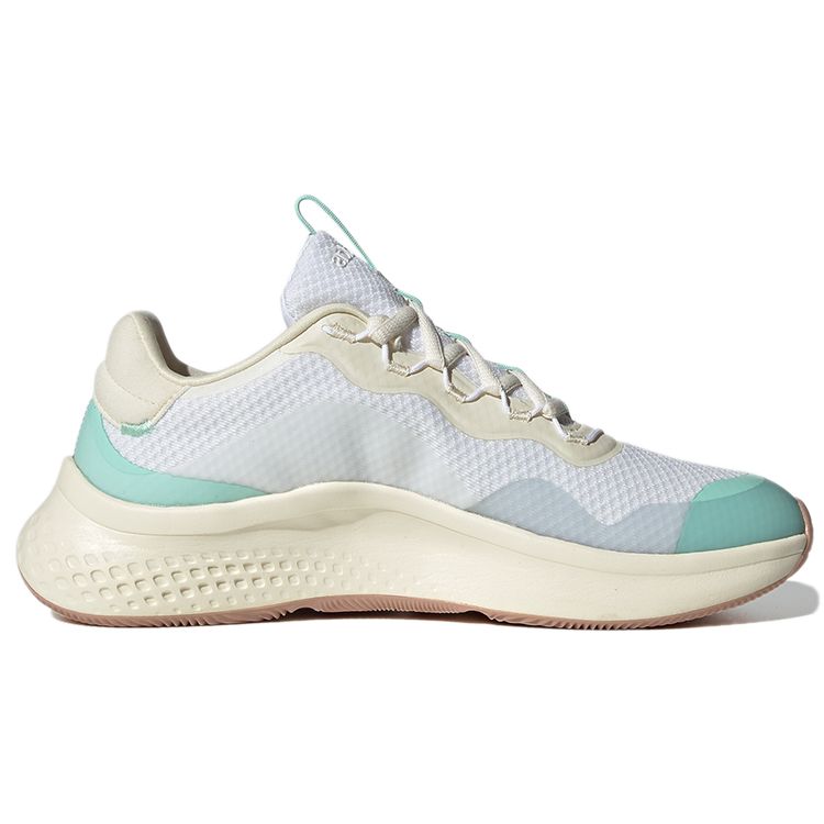 Adidas Neo Primrose Sleek Fabric Synthetic Leather Versatile Casual Mesh Breathable Low-Top Lifestyle Shoes Women sneaker Gray Green White FZ1938