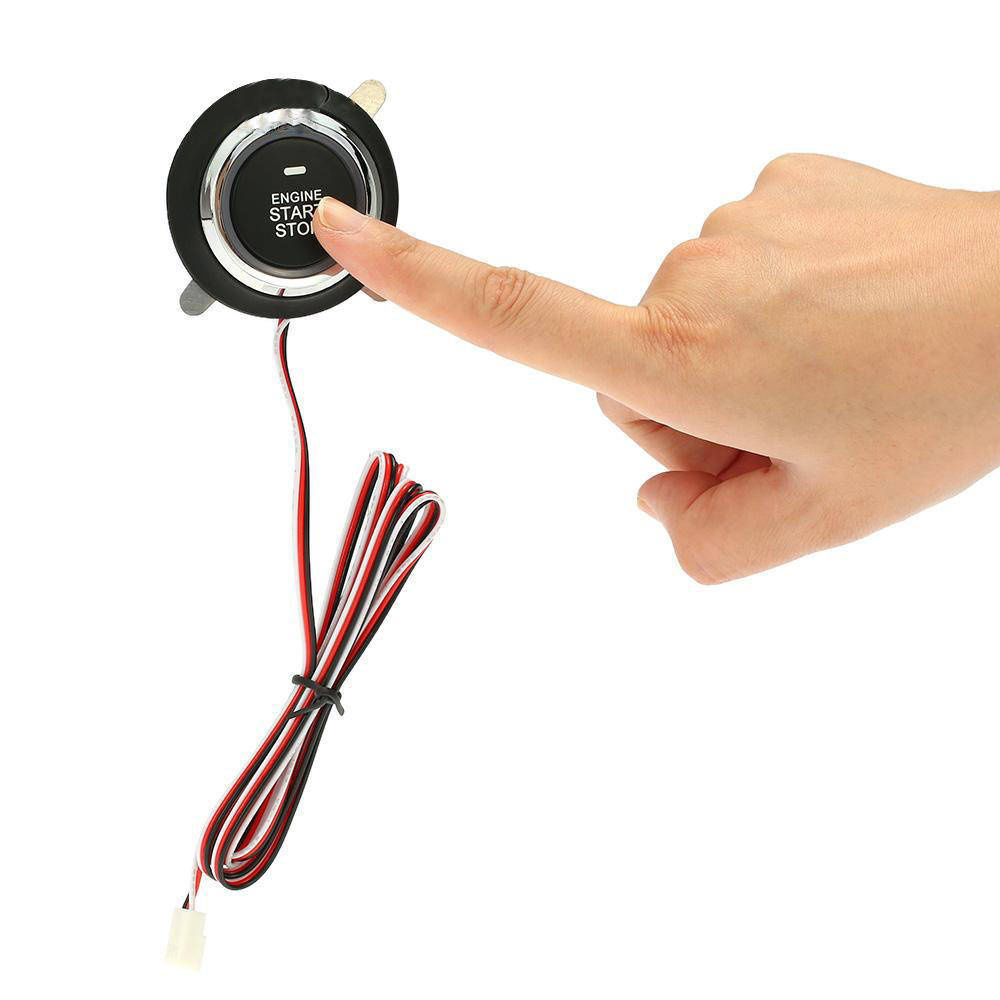 Auto Ersatz 12V Auto Motor Start Stop Druckknopf Schlüsselos Universeller Einstieg Zündung Startschalter