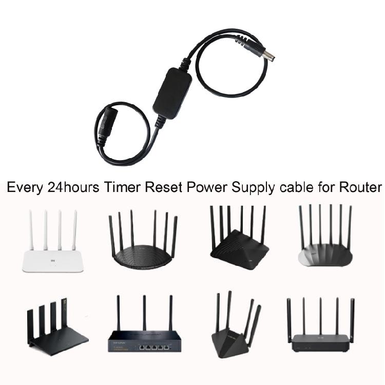 24 Hour Router-Rebooter 5V-15V 5.5x2.1mm for Wireless Wifi Repeater Modem