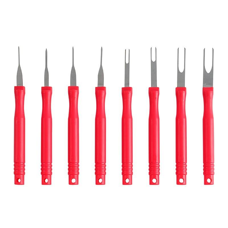 36Pcs Terminal Pin Removal Tool Kit Stainless Steel Pin Extractor Tool Reusable Electrical Wire Connector Pin Release Tool Auto