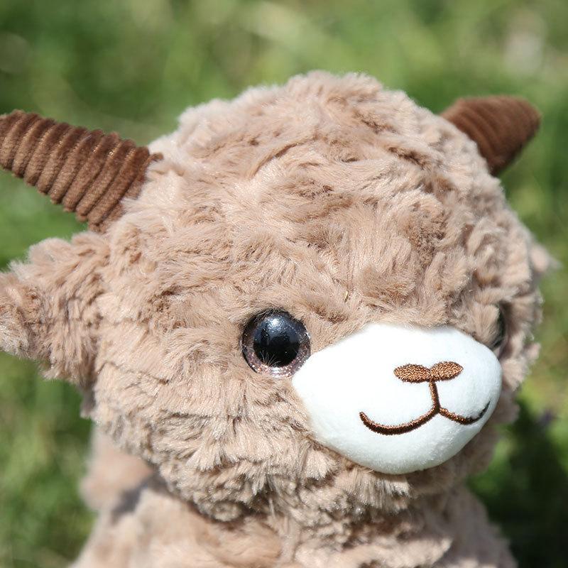 Cute Fluffy Sheep Stuffed Doll Standing Posture Big Eye Plush Toy 11/15/25Cm Suitable For Baby Sleep Companion Gift