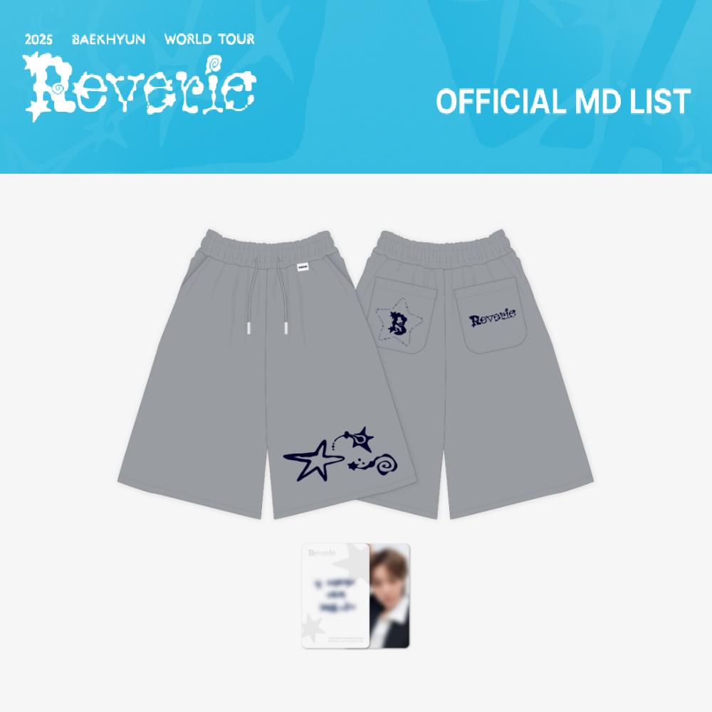 

Pre-order 2025 BAEKHYUN World Tour Reverie Half Pants