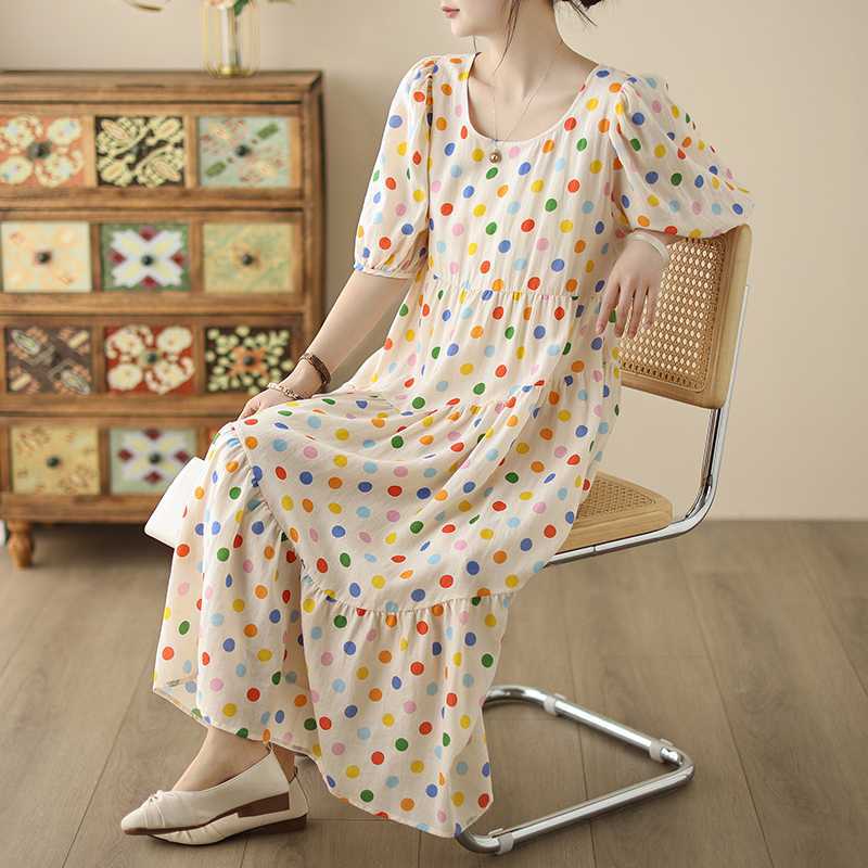 

Женское хлопковое платье с открытыми плечами 2XL