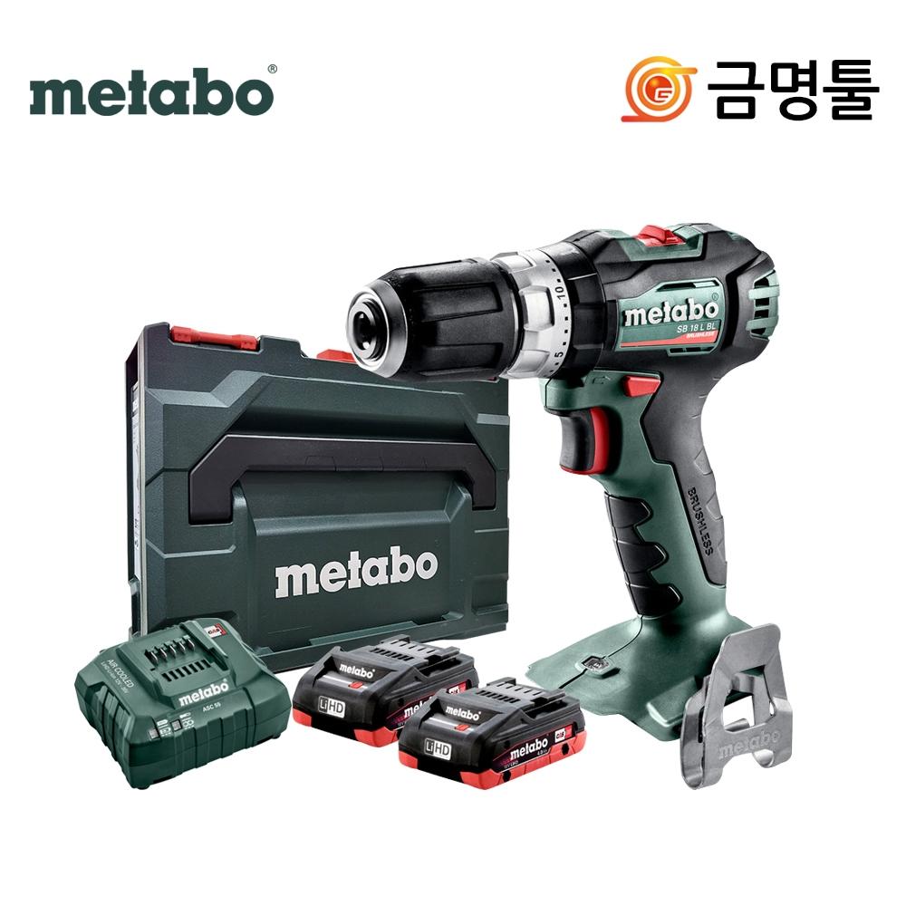 

Аккумуляторная ударная дрель Metabo SB 18 L BL 18 В 4,0 Ач, 2 упаковки, 2 скорости, регулируемая отвертка, функция молотка