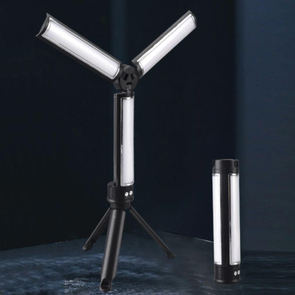 3 Colors Dimming LED Emergency Floodlight 162 LED Camping Torch Car Service Lamp Working Lights