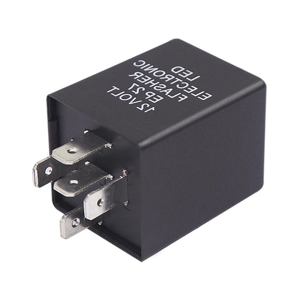 1 Piece 5Pin EP27 Car LED Flasher Relay Fix Turn Signal Hyper Flash Issue 12VDC