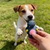 Unzerstörbares Quietsche-Hundespielzeug für aggressive Kauer Robustes Latex-Nilpferd-Kuh-förmiges Hundekau-Spielzeug für kleine, mittlere und große Hunde