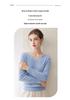 2026 New Autumn Winter Women's Pure Cashmere V-neck Sweater - Loose, Versatile Knitwear