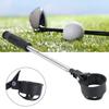 Ball Retriever Telescopic Design Comfortable Grip Stainless Steel Practical Golf Ball Picker