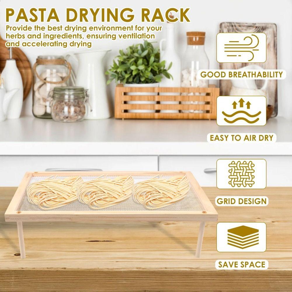 Stackable 2-Tier Food-Dryer Holder Detachable Mesh Food Dryer Holder Baking Pastry