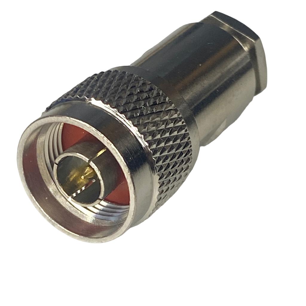 N plug connector for H155 cable, screwed