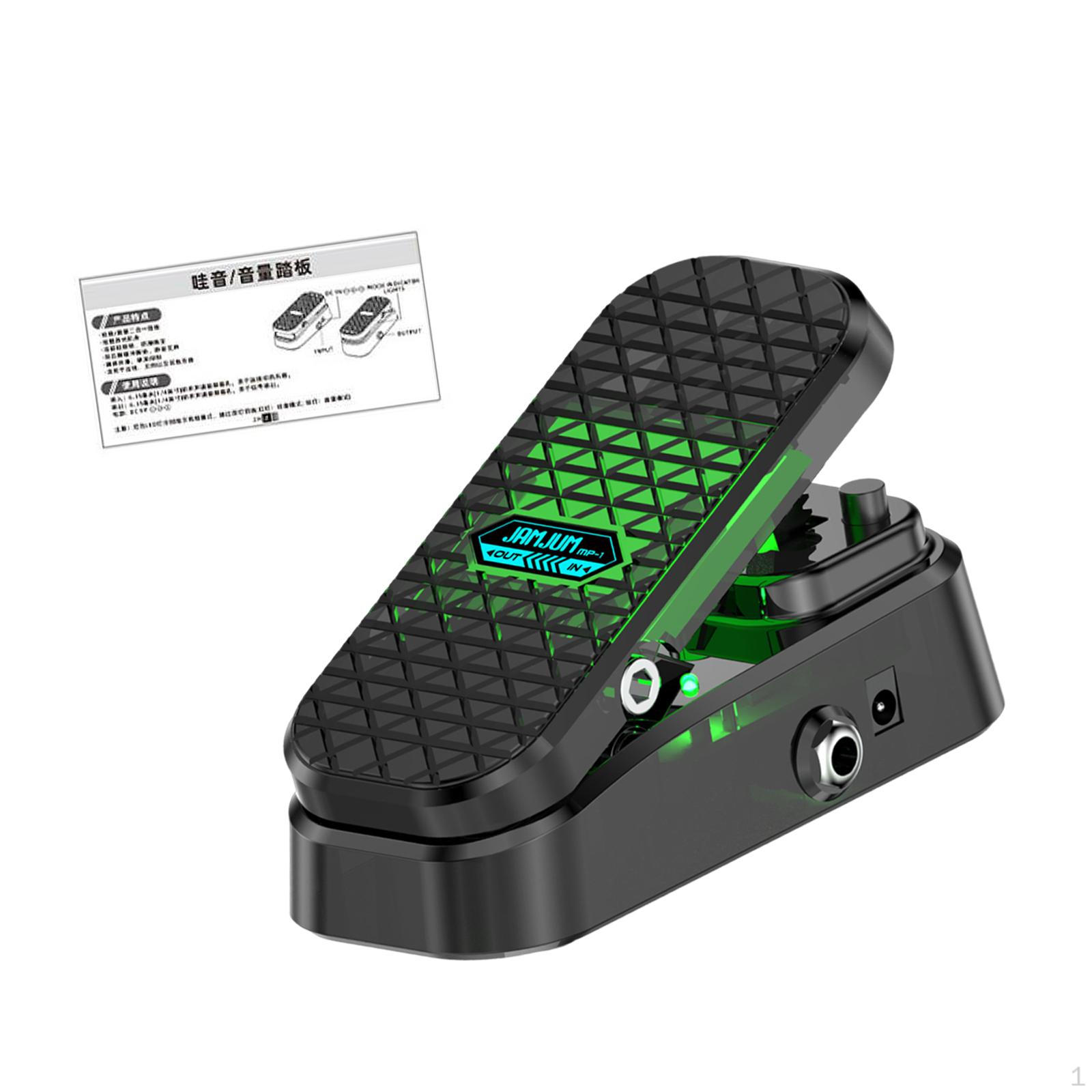 

Гітарна стерео педаль гучності Wah Легка Універсальна Професійна для Бас-гітаристів