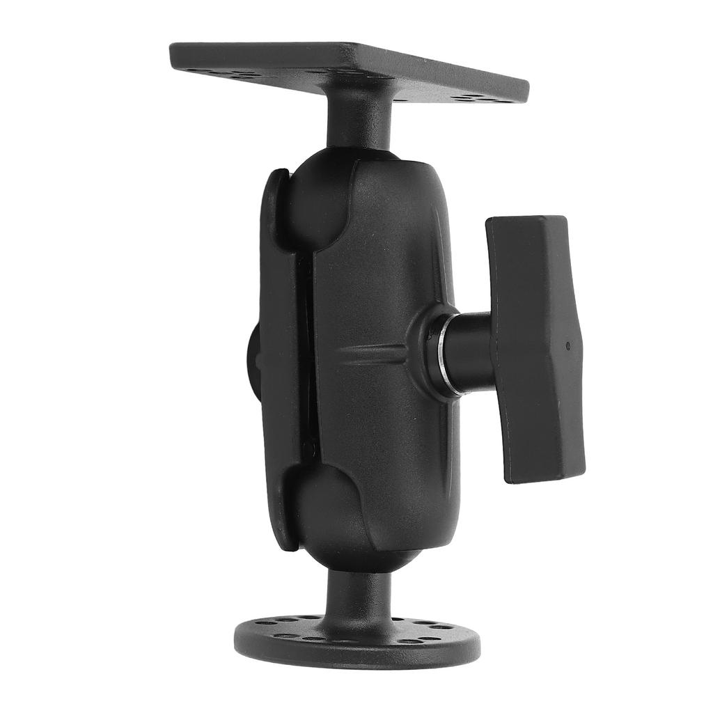 Echolothalterung 9,5 cm Marine-Aluminiumlegierung Echolothalter mit 1,5-Zoll-Gummikugelkopf für Garmin