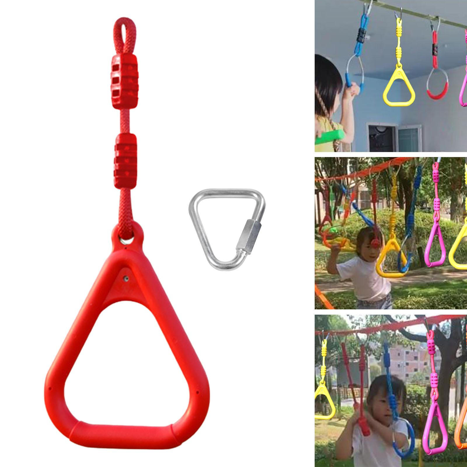 

Children s Climbing Gym Rings Portable Exercise Trapeze for Backyard Fun