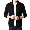Jacket Men's Stand-up Collar Jacket Simple Sweatshirt Middle-aged Trendy Men's Outdoor Sports Work Clothes Top