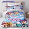 Set Copripiumino Trapuntato con Fantasia Shimmer and Shine Federa Decorazione per la Casa Regalo (1 * copripiumino + 2 * federa, senza nucleo)