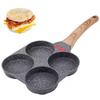 Non-stick Egg Pancake Pan Rapid Heating Fried Egg Pan Cookware Four-hole Frying Pan  Kitchen