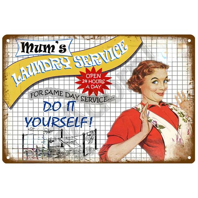 Vintage PinUp Girls Metal Tin Sign  Sexy Lady Poster for Car Airplane Bar Pub Home Wall Decor  Funny Retro Art Painting Craft