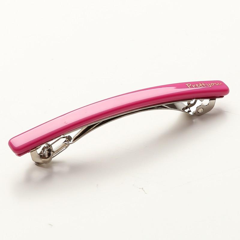 1 Pcs 6.5cm Long Small Geometric Print French Hair Barrettes Ponytail Hair Clips Hairpins Accessories Vintage Women Hair Jewelry