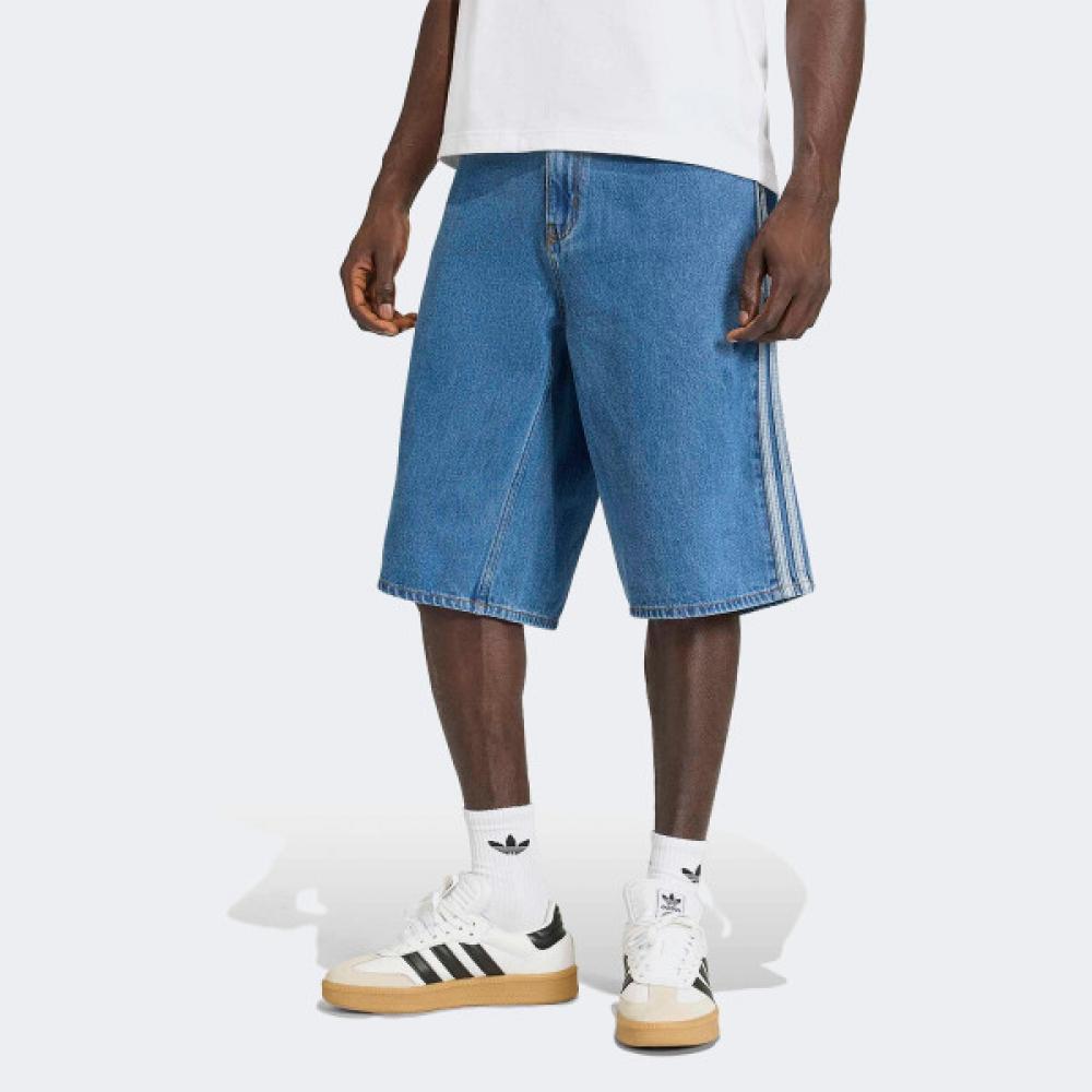 

Adidas Unisex Denim Shorts Firebird Short Kd1500 Blue/28