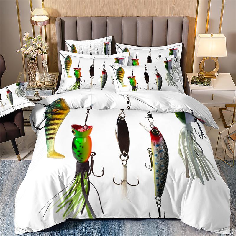 Black And White Milk Pattern Bedding Set Simple Style Soft And Comfortable Duvet Cover Set 3-Piece Children's Duvet Cover Set