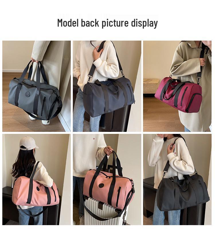Unisex Travel Crossbody Bag: Sports, Fitness, Wet/Dry Separation, Business Trip and Casual Use.