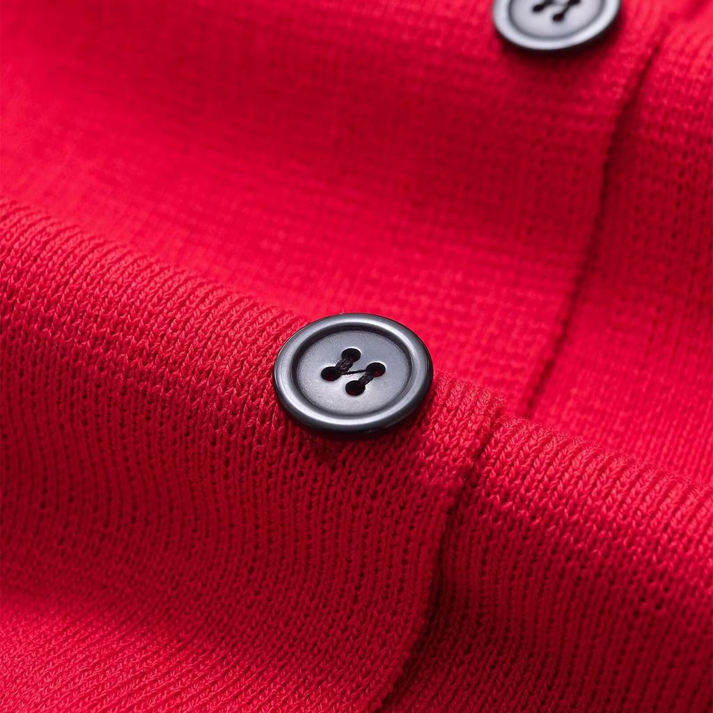 Spring 2025 Women's Versatile Knit Cardigan: Elegant, Commuter-Friendly Lapel Design
